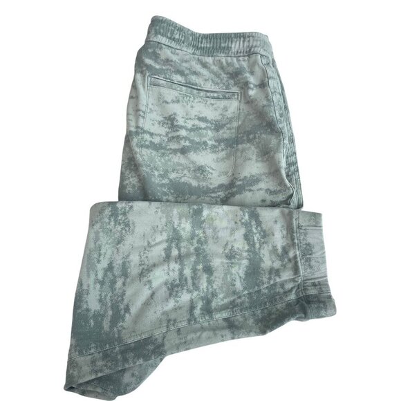 Athleta Farallon Pebbles Texture Abalon Travel Lifestyle Jogger Pants Women L - Picture 10 of 12